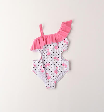 One-piece swimsuit for girls PINK