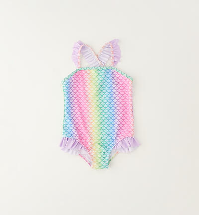 One-piece swimsuit for girls PINK