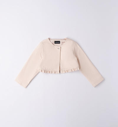 Girl's elegant short jacket PINK