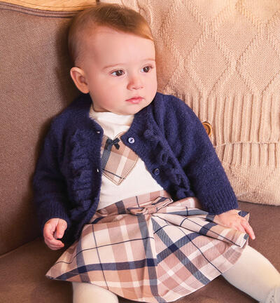 Elegant baby girl shorts CREAM