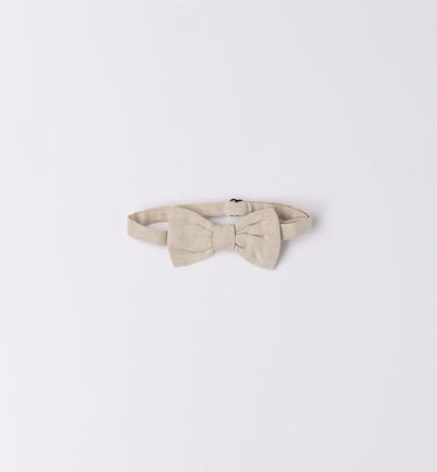 Boys' elegant bow tie BEIGE