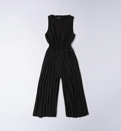 Elegante tuta ragazza NERO