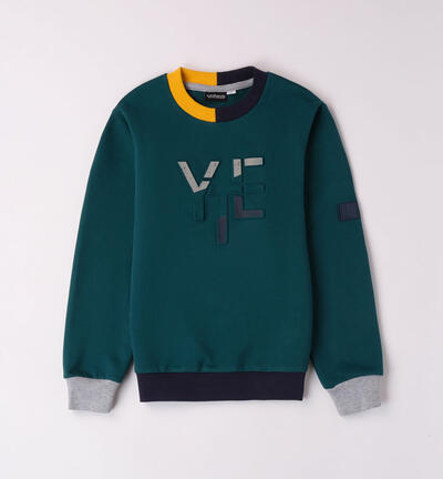 Autumn sweatshirt for boys GREEN