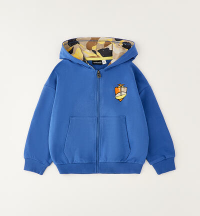 Felpa bambino 100% cotone BLU