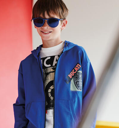 Felpa bambino Ducati BLU