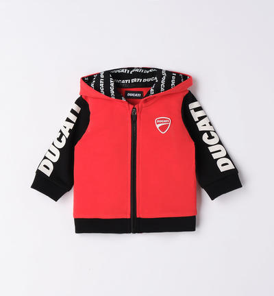 Ducati boys' hoodie RED