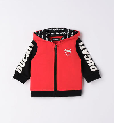 Ducati boys' hoodie RED