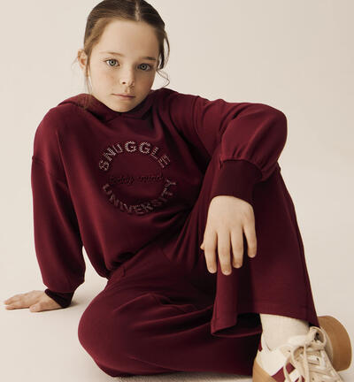 Girl's hoodie RED