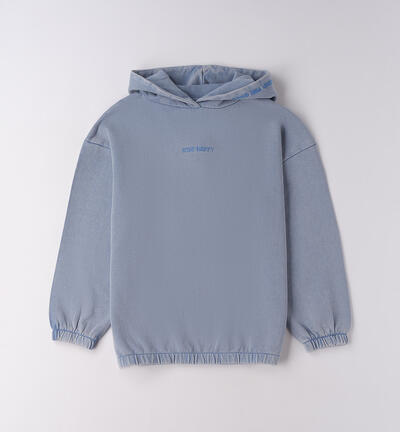 Sweatshirt for girls LIGHT BLUE