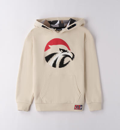 Felpa da ragazzo BEIGE