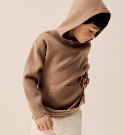 Felpa da ragazzo Sarabanda BEIGE