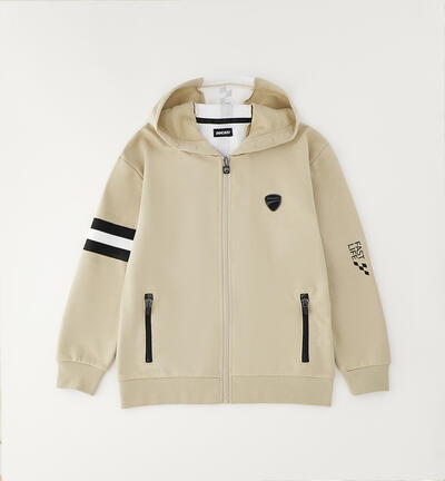 Ducati hooded sweatshirt BEIGE