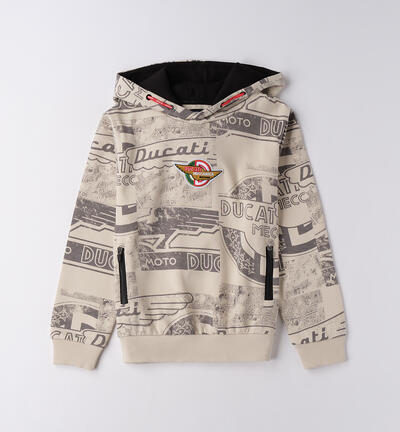 Felpa Ducati ragazzi BEIGE