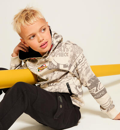 Ducati sweatshirt for boys BEIGE