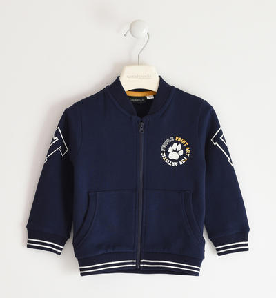 Boy's brushed sweatshirt BLUE