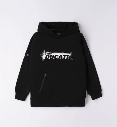 Ducati boys' oversized sweatshirt BLACK