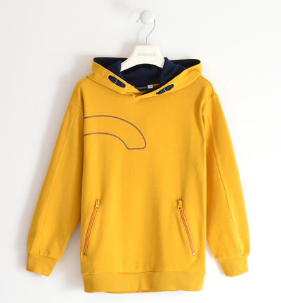 Boy's over-sized sweatshirt YELLOW