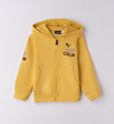 Felpa per bambino  GIALLO