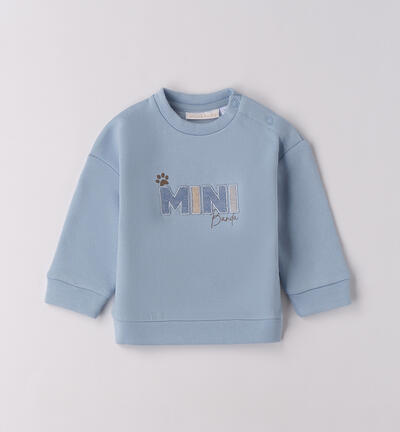 Felpa per bimbo AZZURRO