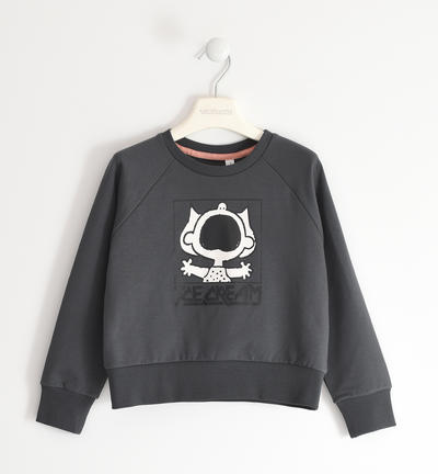Girl's Peanuts sweatshirt GREY