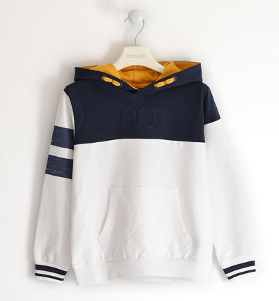Boy's 100% cotton sweatshirt BLUE