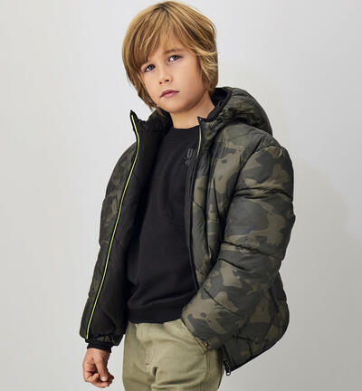 Cotton Sweatshirt for Boys BLACK