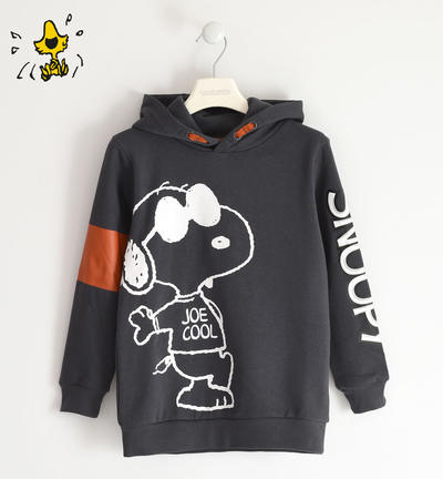 Felpa ragazzo Peanuts GRIGIO