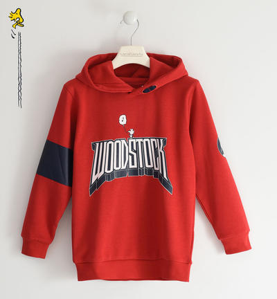Felpa ragazzo Peanuts ROSSO