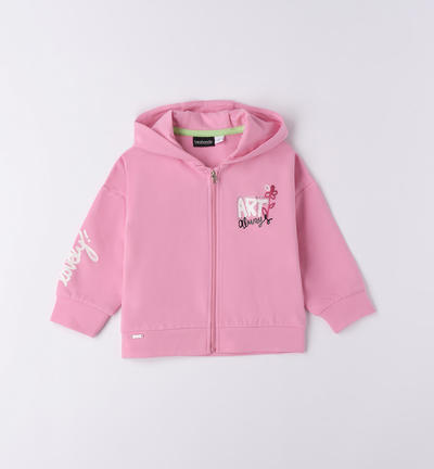 Girl's pink sweatshirt PINK