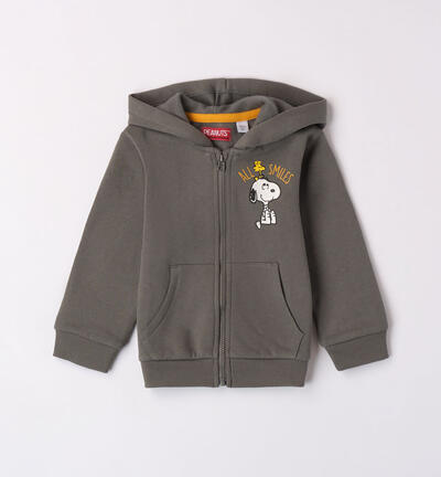 Boys' Snoopy hoodie BLACK