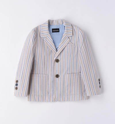 Boys' formal jacket BEIGE