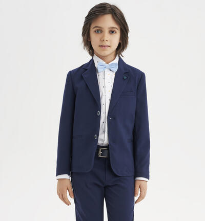 Boys' elegant jacket BLUE