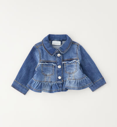 Baby girl's denim jacket BLUE