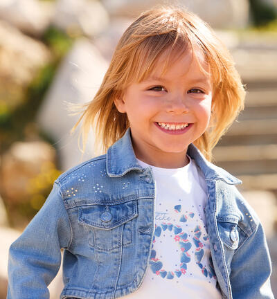Giacca per bambina Sarabanda BLU