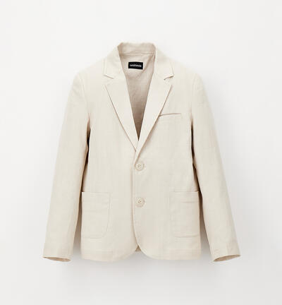 Giacca ragazzo elegante PANNA