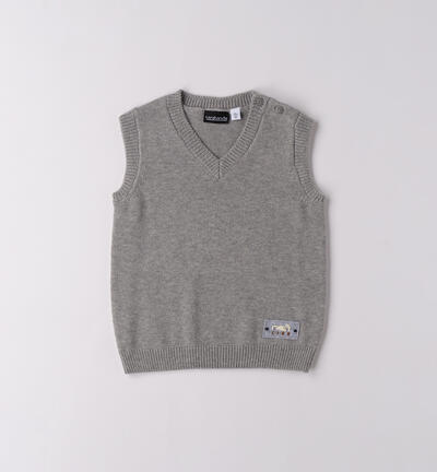 Gilet da bambino GRIGIO