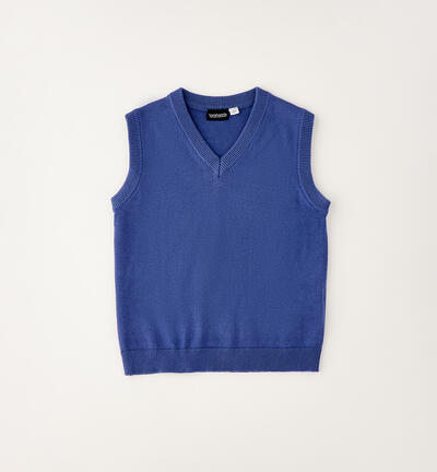 Children's cotton vest BLUE