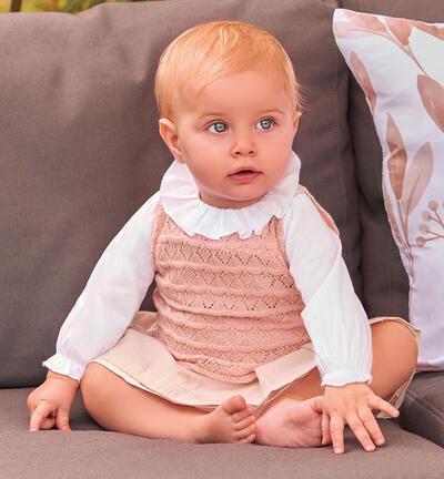 Minibanda baby vest PINK