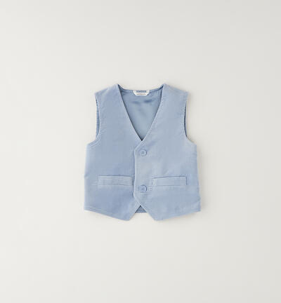 Baby vest LIGHT BLUE