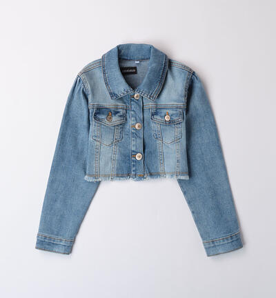 Denim jacket for girls BLUE