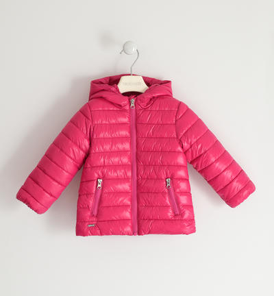 Girl's 100 grammes jacket FUCHSIA