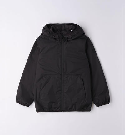 Boys' windbreaker BLACK