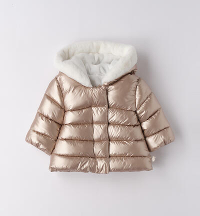 Jacket for baby girl girl BEIGE