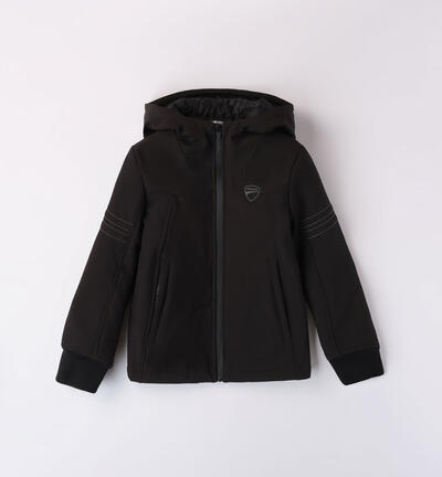 Ducati jacket with hood BLACK