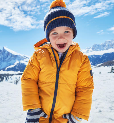 Boy's winter jacket YELLOW