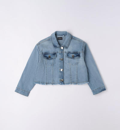 Girl's denim jacket LIGHT BLUE