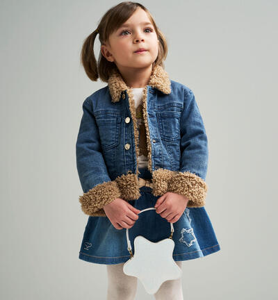 Giubbotto per bambina BLU