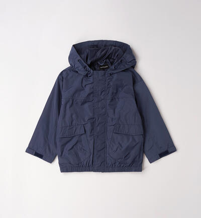 Children's jacket with hood BLUE