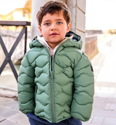 Giubbotto reversibile bambino VERDE