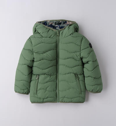 Giubbotto reversibile bambino VERDE